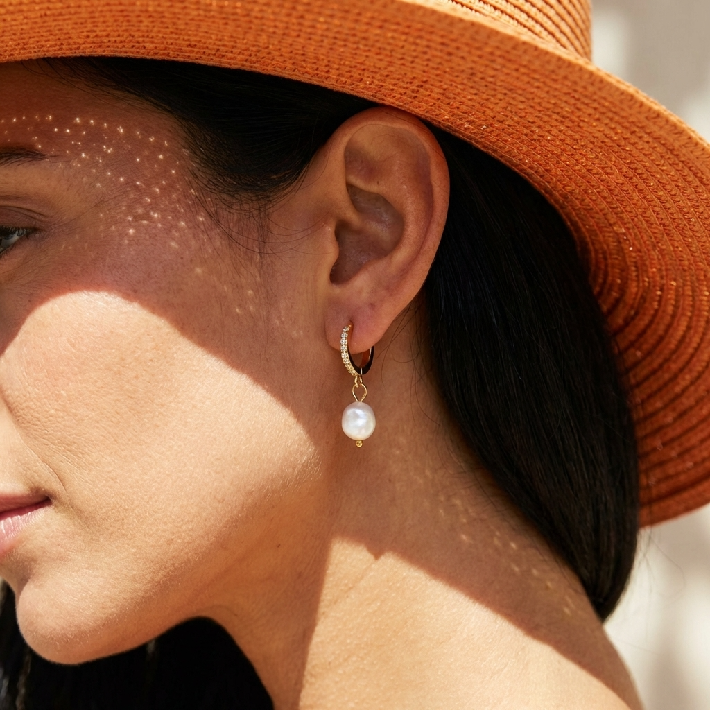 Amélie Pearl Hoops