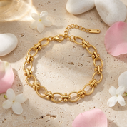 Classic Gold Link Bracelet