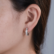 Stella Silver Hoops