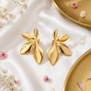 Sculpted Foliage Earrings