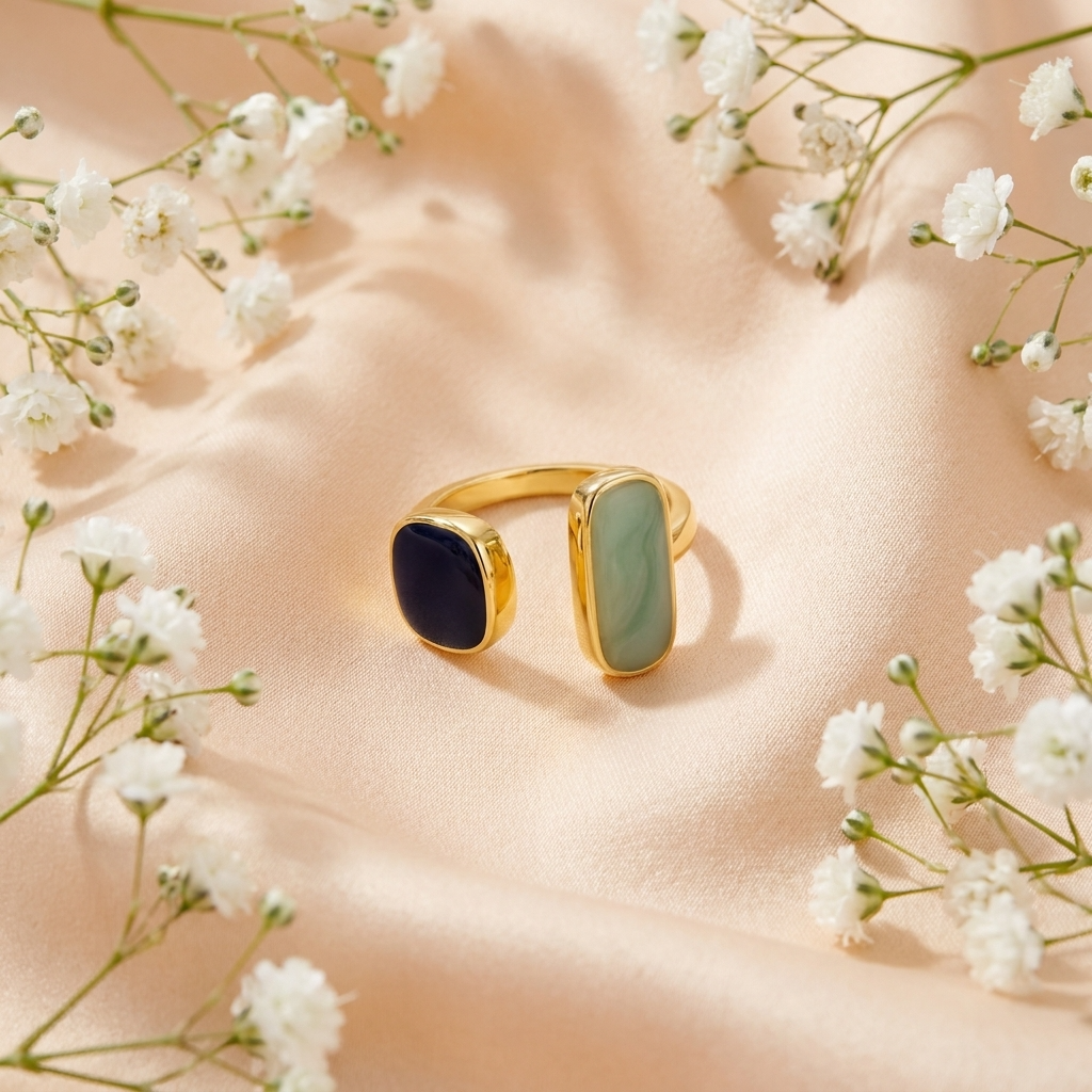 The Dualist Gold Ring