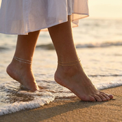 Brielle Double Strand Anklet