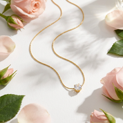 Yara Circle Crystal Necklace