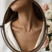 Spaced Initial Necklace