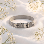 Luna Silver Strap Bracelet