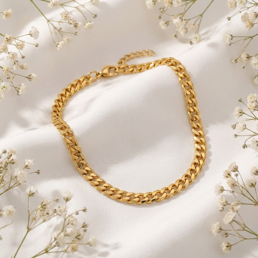 Isla Cuban Anklet