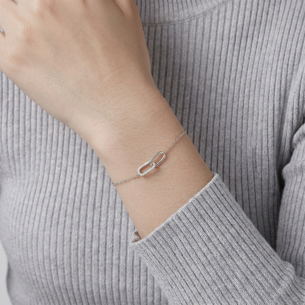 Clara Dual Link Bracelet