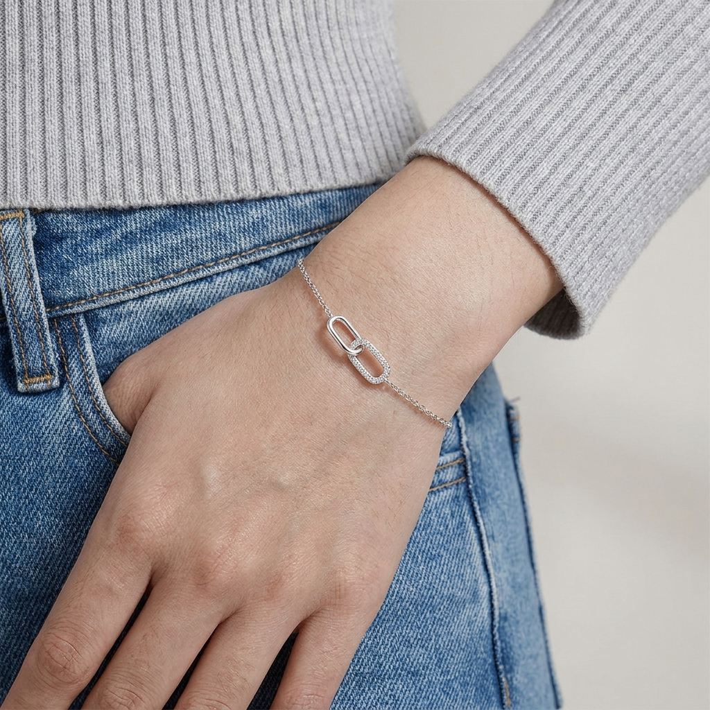Clara Dual Link Bracelet