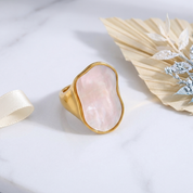 Mother of Pearl Statement Ring
