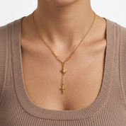 Stella Gold North Star Necklace