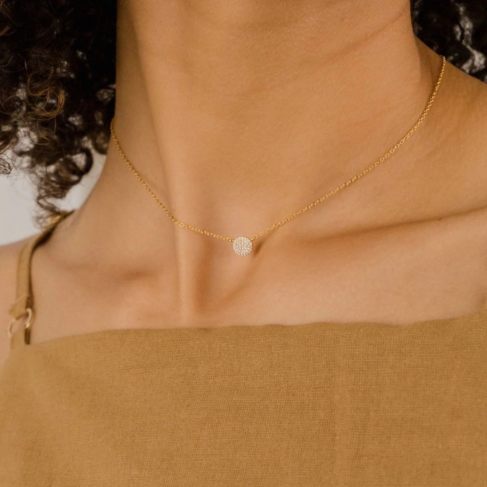 Elara Crystal Necklace - 1