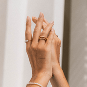 Elara Stackable Rings - 5 - Gold - 2