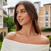 Elegant Bow Necklace - NAVALLINecklace