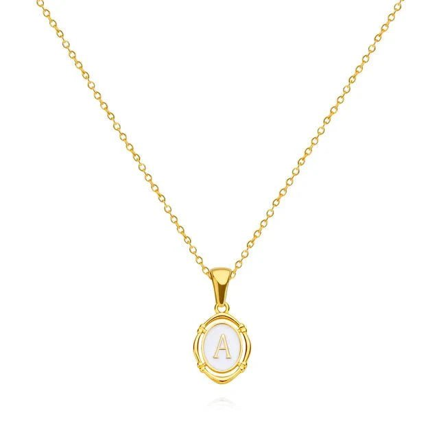 Elegant Letter Necklace - NAVALLINecklace