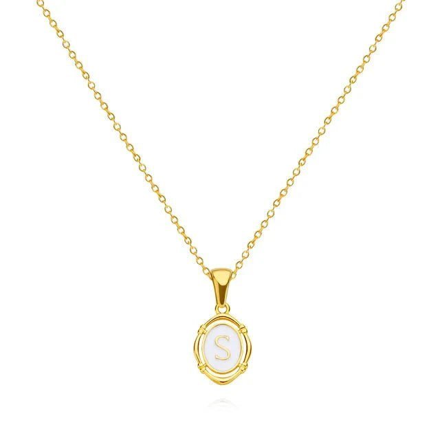 Elegant Letter Necklace - NAVALLINecklace