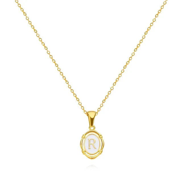 Elegant Letter Necklace - NAVALLINecklace