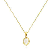 Elegant Letter Necklace - NAVALLINecklace