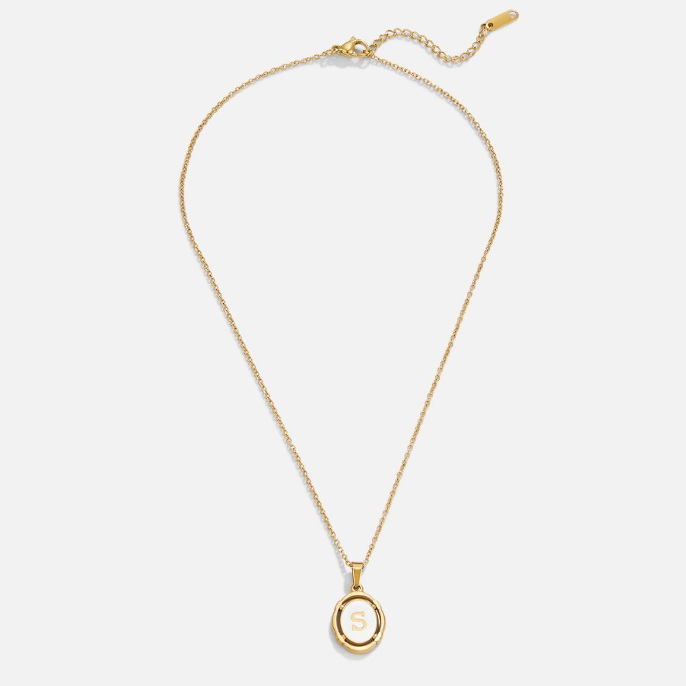 Elegant Letter Necklace - NAVALLINecklace