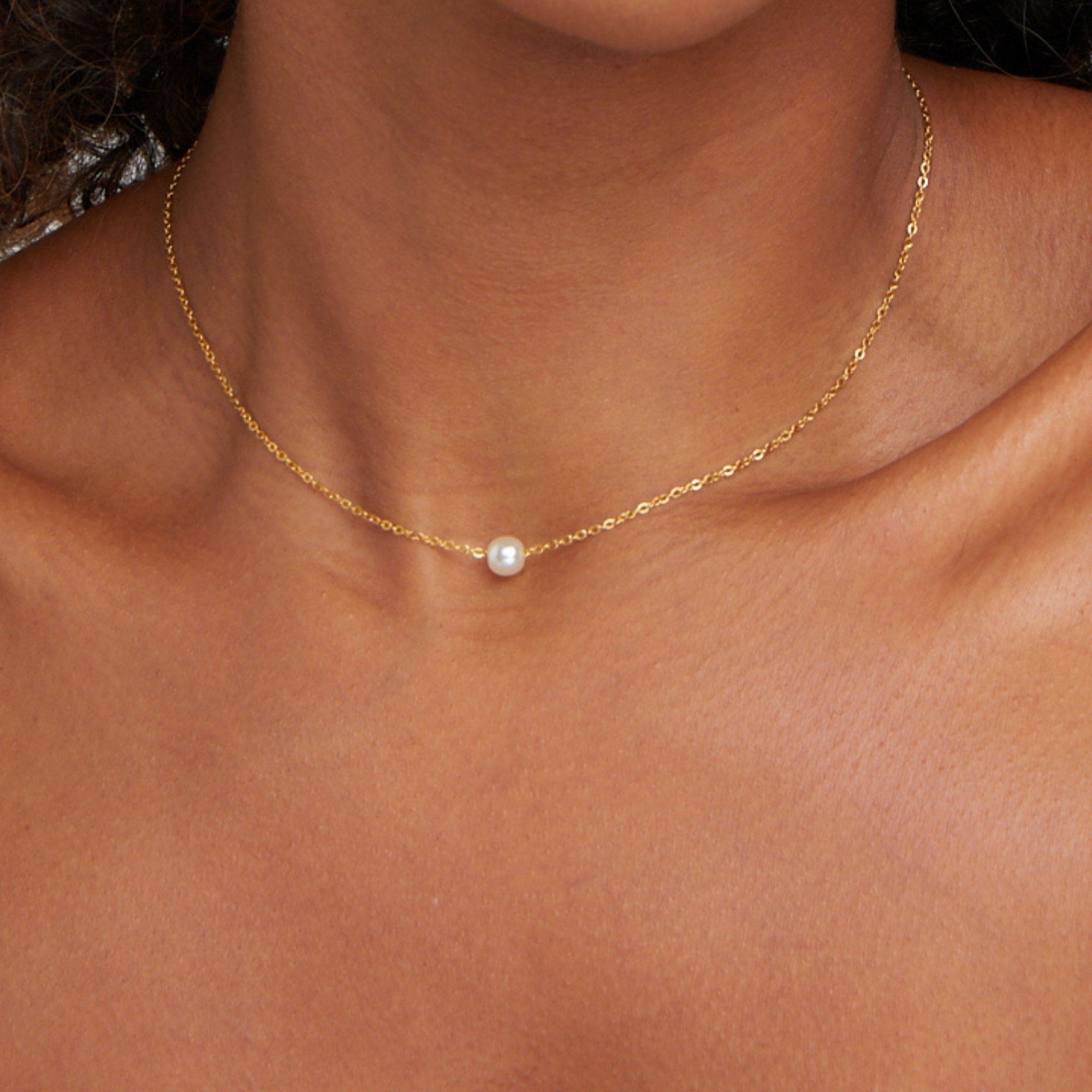 Elegant Pearl Necklace - NAVALLINecklace