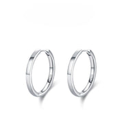 Eliana Hoop Earrings - Silver - 2