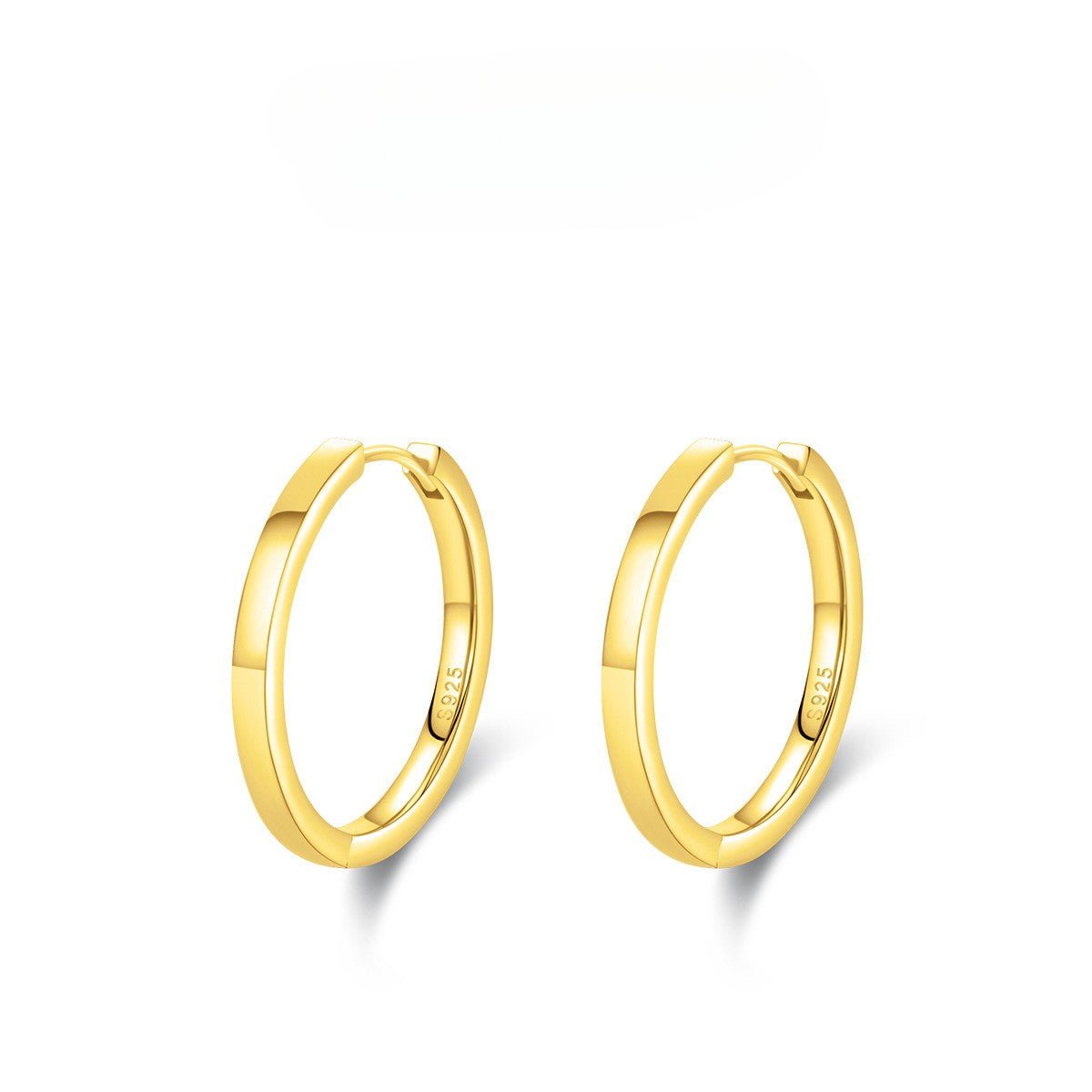 Eliana Hoop Earrings - Gold - 3