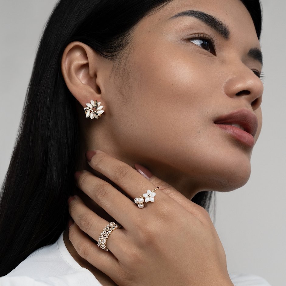 Eliora Opal Petals Earrings - NAVALLIEarrings