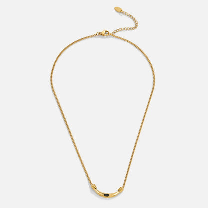 Elise Black Onyx Necklace - My StoreNecklace
