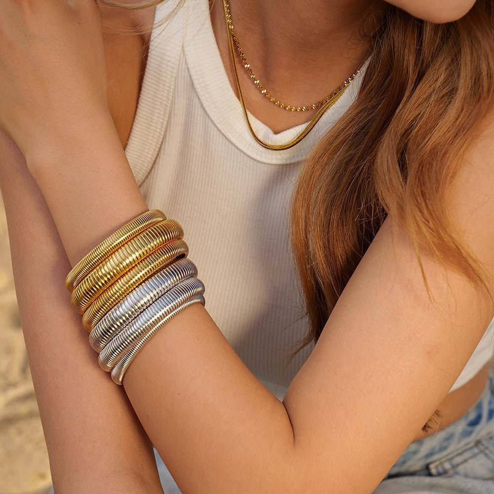 Elise Gold Bracelet - 18k Yellow Gold - S - 1