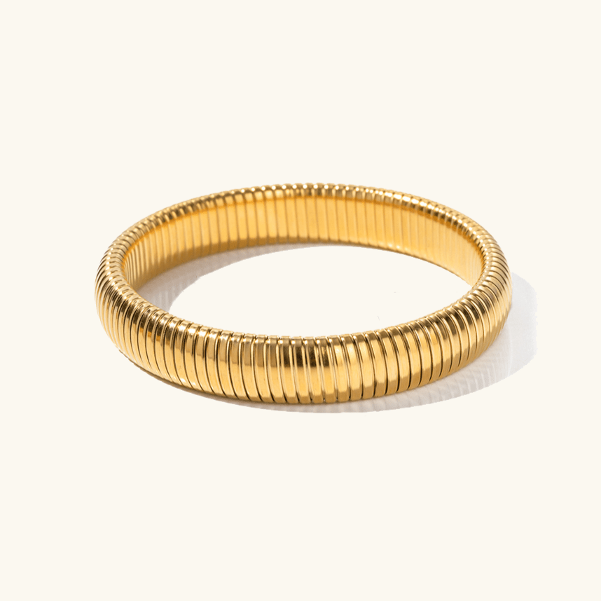 Elise Gold Bracelet - 18k Yellow Gold - L - 4
