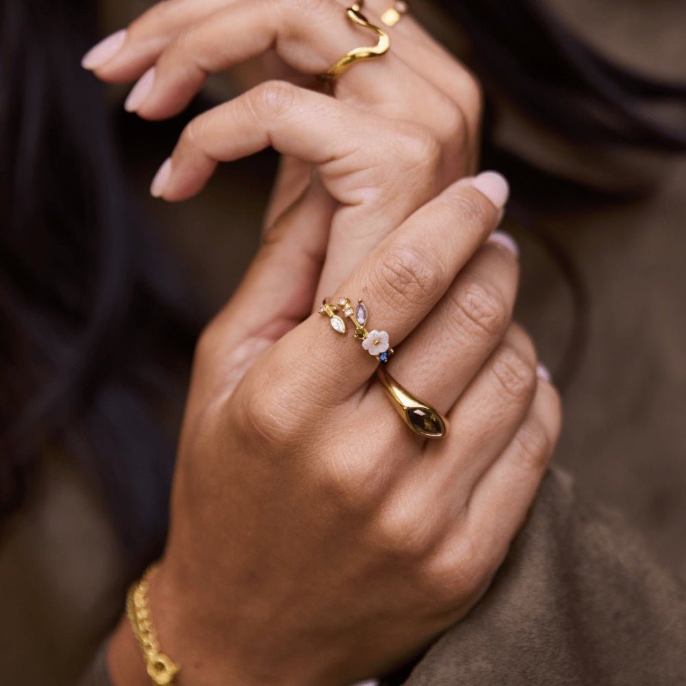 Elodie Blossom Ring - Ring - US 6 | UK L - 1