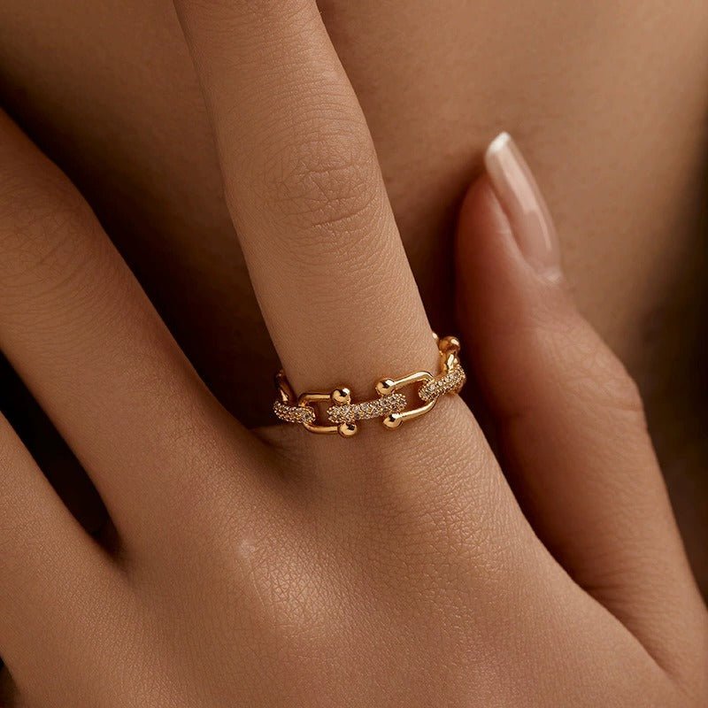 Élodie Gold Ring - Ring - 1