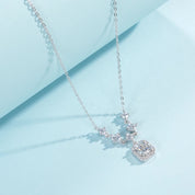 Elodie Silver Pendant Necklace - NAVALLI