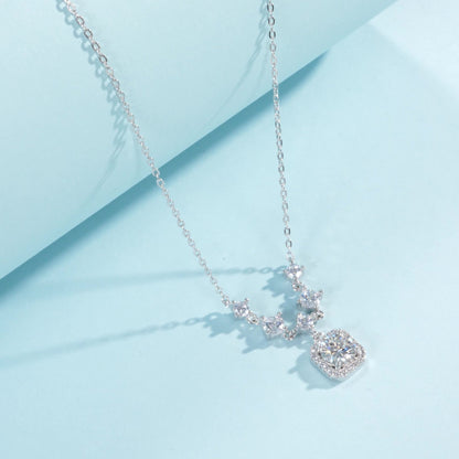 Elodie Silver Pendant Necklace - NAVALLI