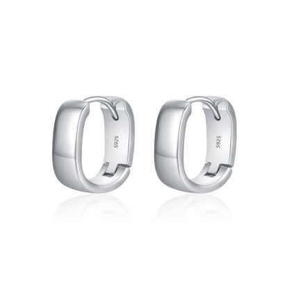 Elora Sterling Silver Huggies - NAVALLI