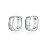 Elora Sterling Silver Huggies - 2