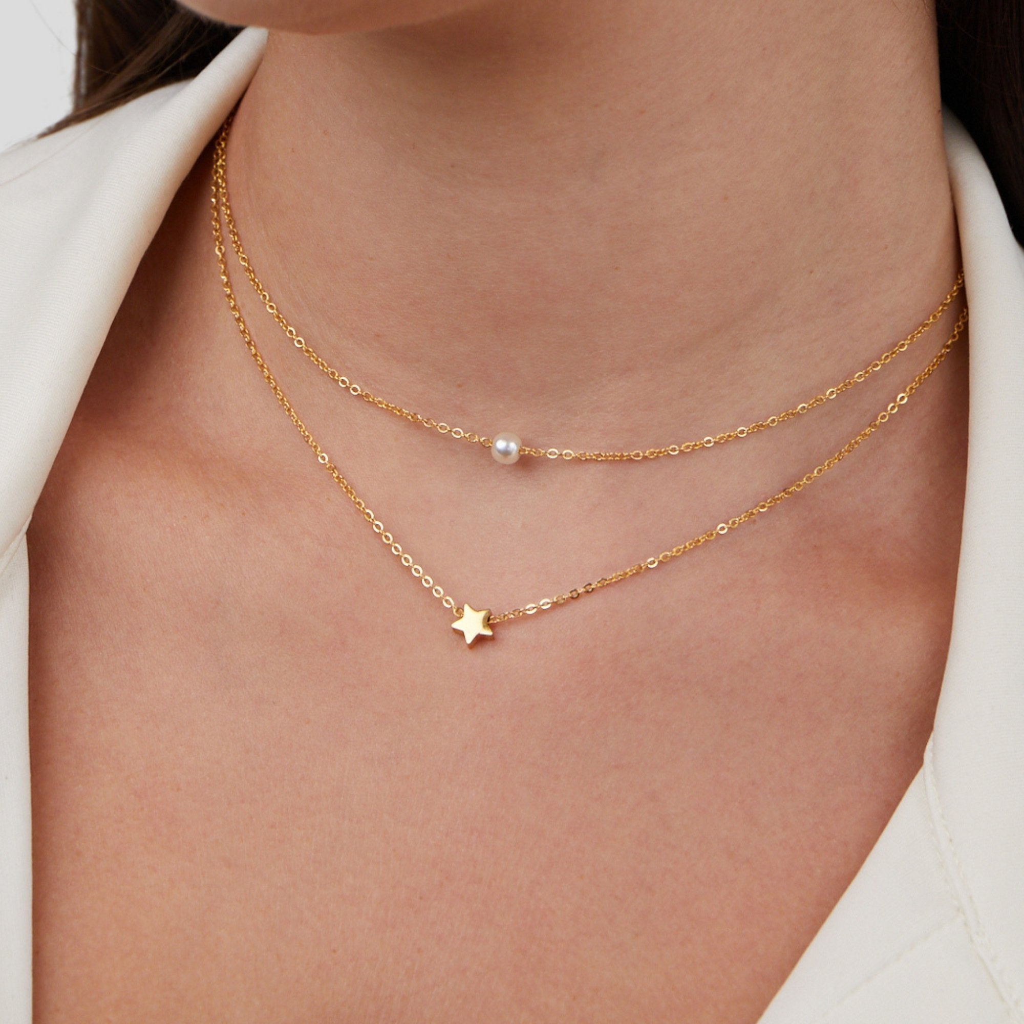 Elowen Pearl Necklace - Necklace - 1