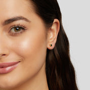Emerald Radiance Stud Earrings - Earrings - 4