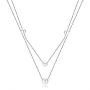 Esme Pearl Necklace - Gold - 3