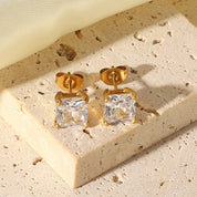 Esme Petite Stud Earrings - Earrings - Gold - 3