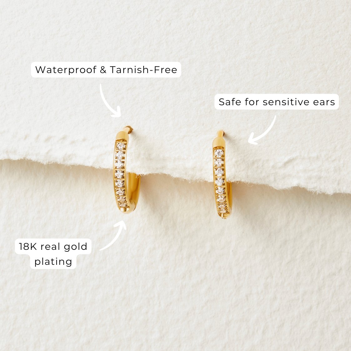 Eternity Hoop Earrings - My StoreEarrings