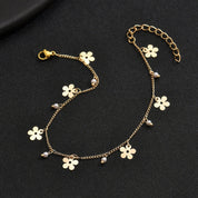 Evelisse Bloom Anklet - Gold - 2