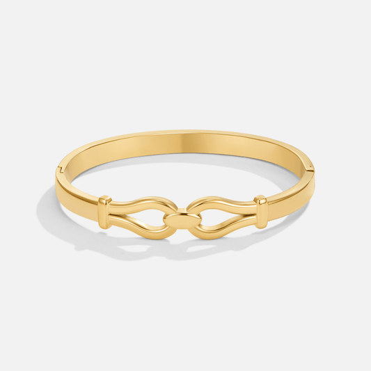 Felicity Gold Bangle - My StoreBracelet