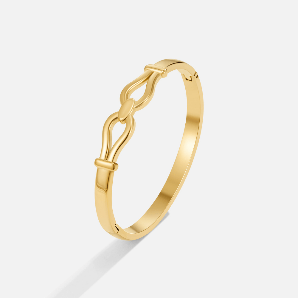 Felicity Gold Bangle - My StoreBracelet