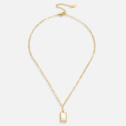 Freya Shell Gold Necklace - My StoreNecklace