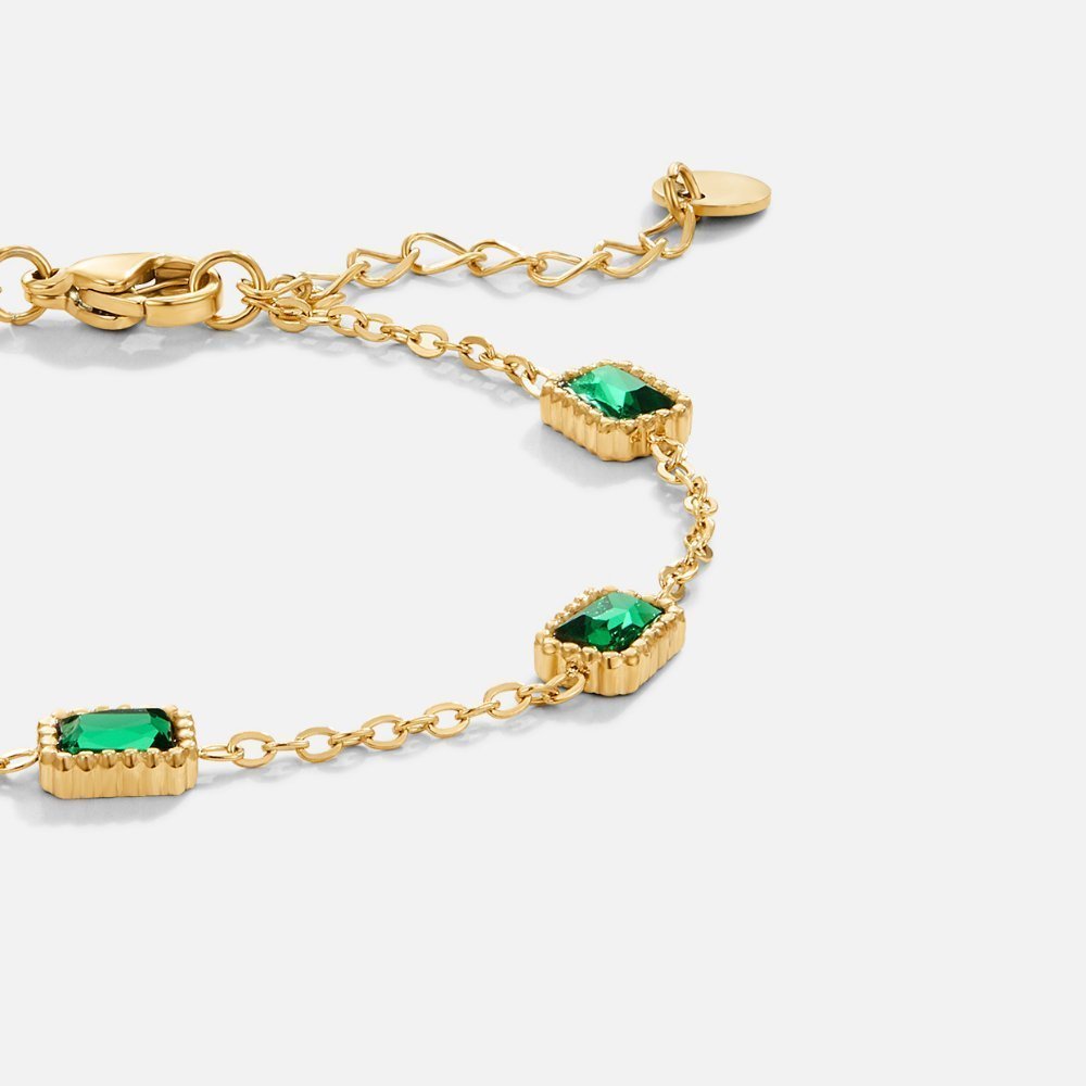 Gem Emerald Bracelet - Bracelet - 2