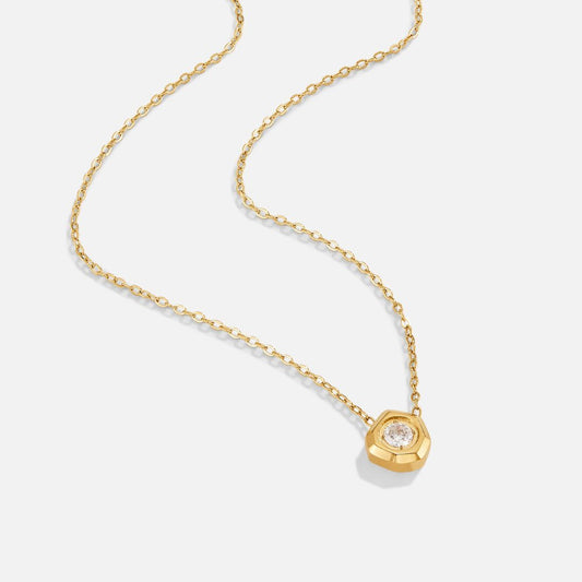 Gia Crystal & Gold Necklace - My StoreNecklace