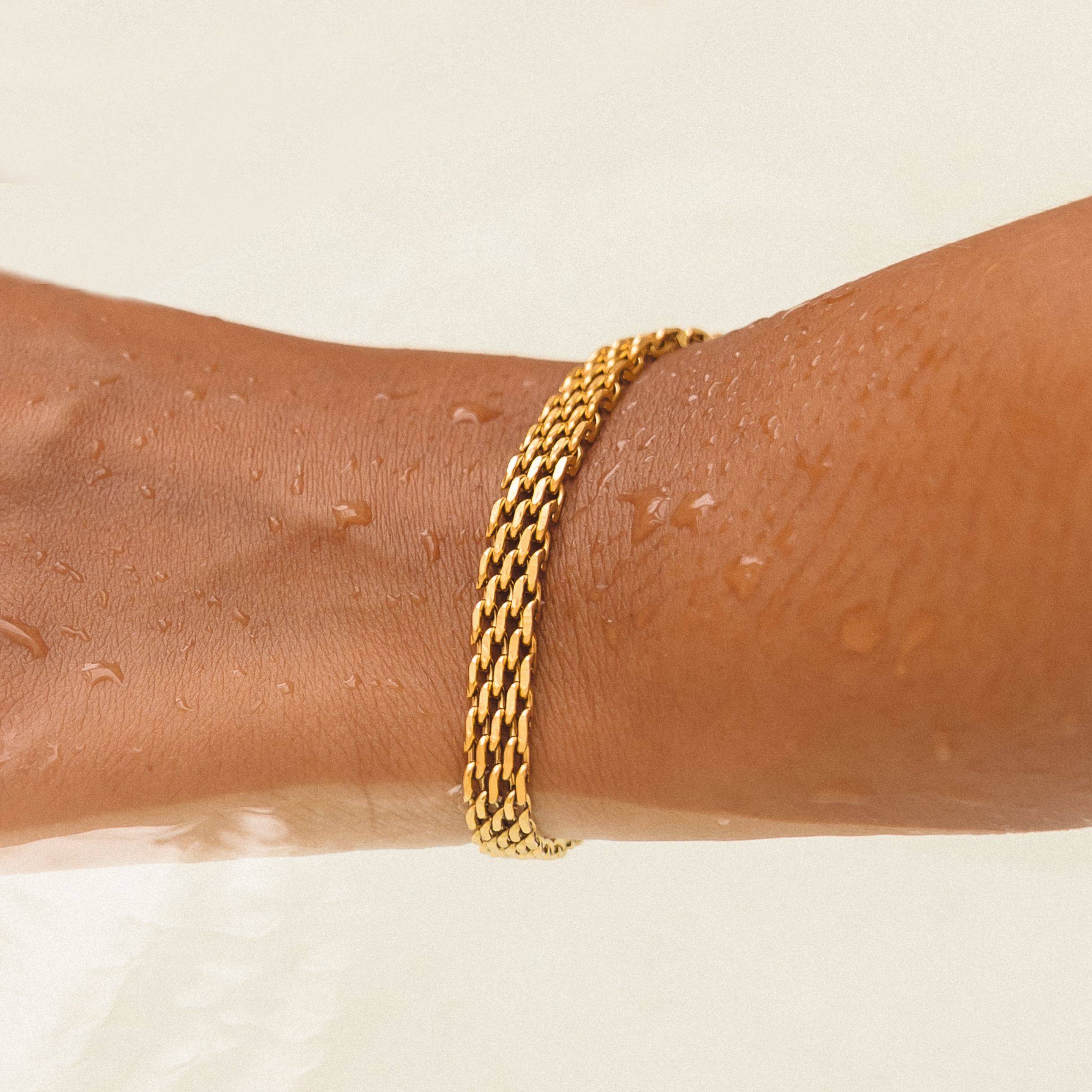Panther Classic Gold Bracelet