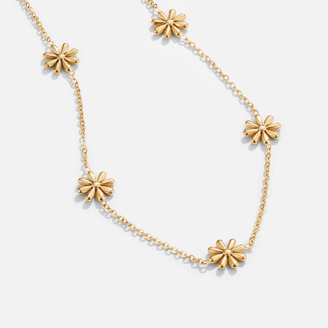 Gold Teardrop Necklace - NAVALLINecklace