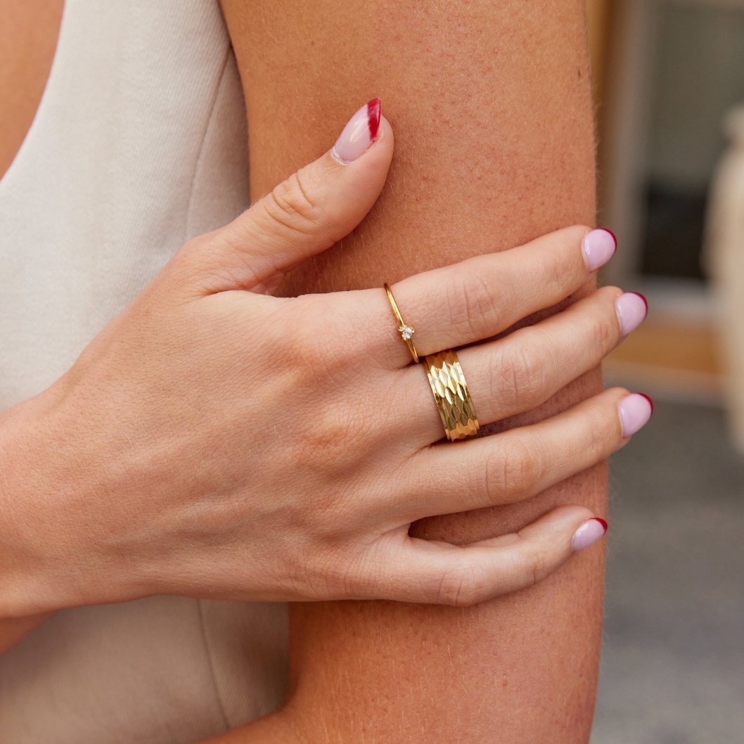 Greta Heart Ring - NAVALLIRing
