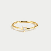 Greta Heart Ring - Ring - US 5 | UK J - 2